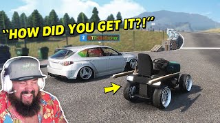 Trolling people in CarX...