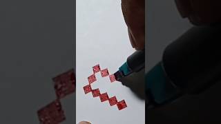 Letter p with parallelpen#calligraphy #parallelpen #lettering #letterabc #belajarkaligrafi