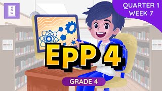 EPP [ICT] | Grade 4 | Quarter 1 Week 7