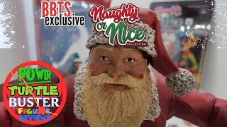 naughty or nice Santa #santa #christmas #holiday #figures #bbts #collection #fms #elf #hasbro #comic