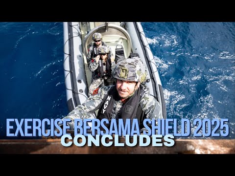 ADF | Exercise Bersama Shield 2025 concludes