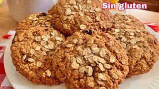 GALLETAS DE AVENA 💯 % SIN HARINA DE TRIGO. Sustituyen el pan
