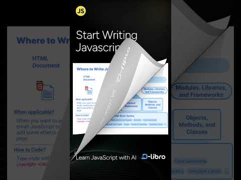 📘 Learn JavaScript with AI | Free eBook + Visual Guide for Beginners