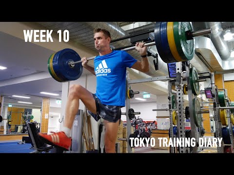 LAST WEEK IN THE "OLD" QAS GYM! | Tokyo Training Diary | Week 10