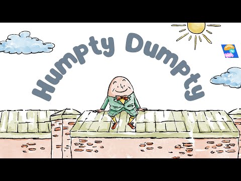 Humpty Dumpty Nursery Rhyme | Classic Kids Song | Fun and Educational