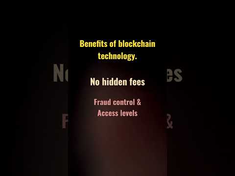 Benefits of blockchain technology? #trendydapp #blockchain
