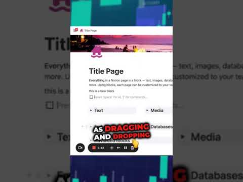 Notion Tutorial Part 2 : Building Blocks