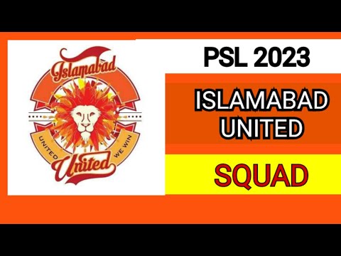 Islamabad United Squad for PSL2023