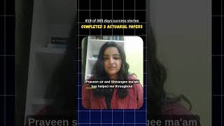 Watch how our student, Aastha Jain made her career in Actuaries with the help of AEI  #19