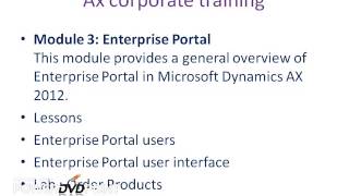 Microsoft Dynamics ax 2012 corporate training