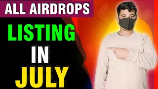All Airdrops Listing in July 2025 | Best Airdrop 2025 | Crypto Airdrops 2025