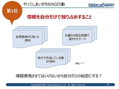 第１位！　情報セキュリティコンサルタントが教えてる「新入社員がついやってしまいがちな情報セキュリティのNG行動」