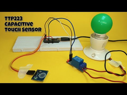 Touch Control Lamp using Capacitive Touch Sensor and Arduino || Techie Lagan