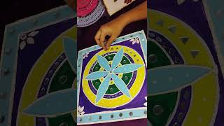 DIY Lippan art tutorial for beginners. #lippanarttutorial