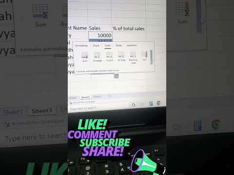 Excel trick shots #excel #excelshortcut #excelworkings #workhack #excelhack #viral #viralshorts