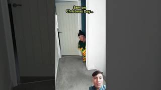 Sneaky Bro Stealing Christmas! 😂 #comedy