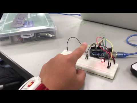 Calibrating a Photoresistor using a button GHS Engineering Class
