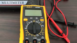 How to Use the CHY A830L Multimeter – Full Guide & Review. Functions of a Multimeter Explained