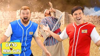 Joshua Fought the Battle of Jericho! 🗣️🎺🧱⚔️ | Good News Guys