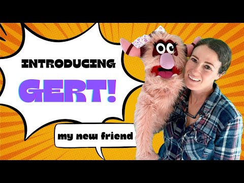 Funny Puppet Named Gert | Puppetry For Kids