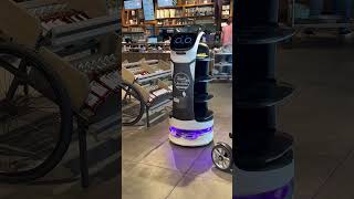 Robot Cat delivers restaurant order | Restaurants in Germany on a whole other level | #year3000