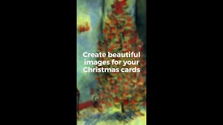 HolidayCards with  Simplified's AI-powered text-to-image tool 🪄