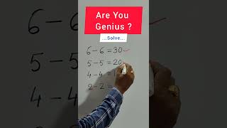 Can you Solve ? Math Puzzle #shorts #puzzlechallenge  #maths