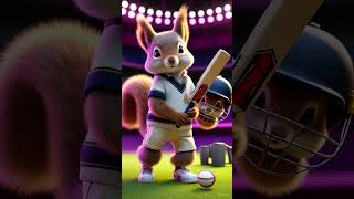 #rabbit ai image #cute rabbit #cricket #ai shorts #viral #ai #shorts