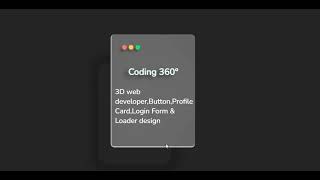 NEW! "Mastering the Art of Profile Card Design with HTML & CSS! 🚀 | Step-by-Step"@Codingpolar
