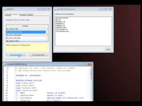 isCOBOL DirScan