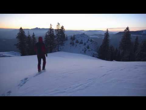 Winter mountain trip in Piatra Mare, Romania
