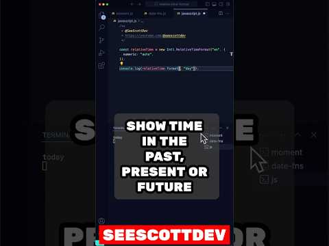 STOP using Moment JS and date-fns (for relative time)
