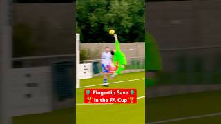 ▶️ Fingertip 🧤save🧤in the 🏆FA CUP🏆 : HAMMOND of 🔴Wormley Rovers FC🔴 #nonleague #facup #soccer