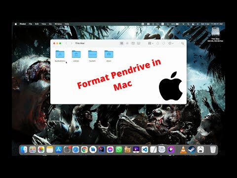 How to format pendrive in mac