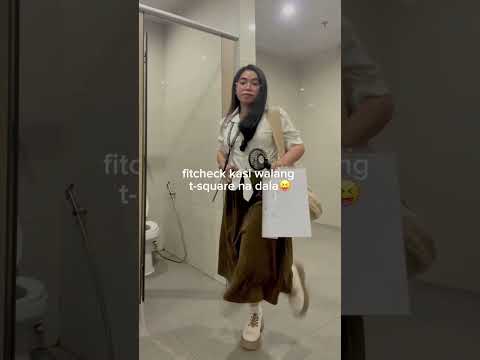 fitcheck kasi walang t-square