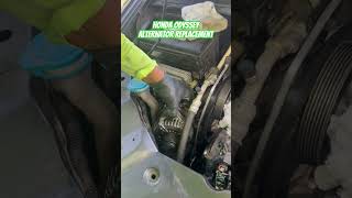 Honda Odyssey Alternator Replacement #mobilemechanic #automobile #honda #mechanic #diy #houston
