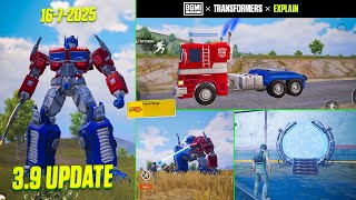 BGMI New TransformersMode Tips & Tricks ! BGMI 3.9 Update | How to Play Robot Mode Explained