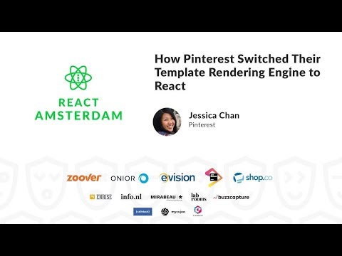 How Pinterest Switched Their Template Rendering Engine to React - Jessica Chan 2019