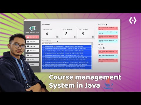 Java Learning/Course Management Project Showcase: Exploring Advanced Features and Learning Insights!