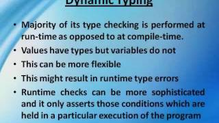PLDC - Strongly Typed vs. Weakly Typed (Part 6).wmv