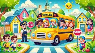 Wheels on the Bus | @CoComelon Nursery Rhymes & Kids Songs