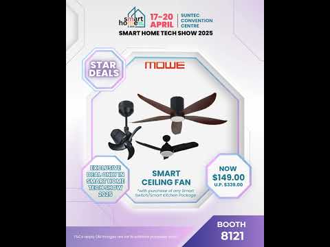 Watch Live Demos & Snag Exclusive Smart Living Deals with Möwe at Booth 8121!🏡