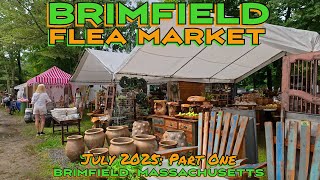 High Temps and Hot Deals at the Brimfield Flea Market! July 2025: Episode One!