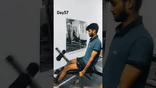 Discovering of owerself #day57#gym #fitness#motivation #100daysbodytransformation #reaction #ytshots