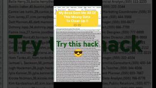 Excel Trick #excel #explore #shorts #viralshorts #youtubeshorts #trending  #tutorial #excellife