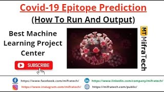 Covid-19 Epitope Prediction (How To Run And Output) - Mifratech#bestmlprojects#bestAIprojects