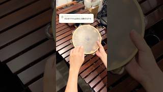左右反対でやってみた(ガチの1発撮り) #タンバリン #打楽器 #吹奏楽
