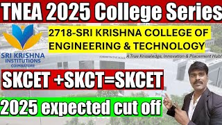 📈 TNEA 2025: 🎓 Sri Krishna college of Engineering & tech | ₹46 LPA Placement | Fees, Cut-Off
