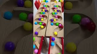 Marble Run ASMR With Dual Elevator & Jumping Loop Course Race ASMR Rollercoaster