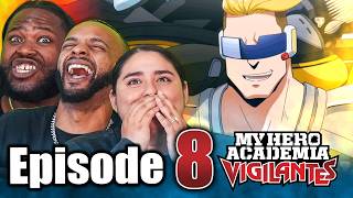 Captain Celebrity Has Upside Down Glasses! | My Hero Academia: Vigilantes Ep 8 Reaction